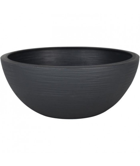 EDA PLASTIQUE - Pot vasque Graphit'Up Ø 30 - 5,5L - Gris anthracite