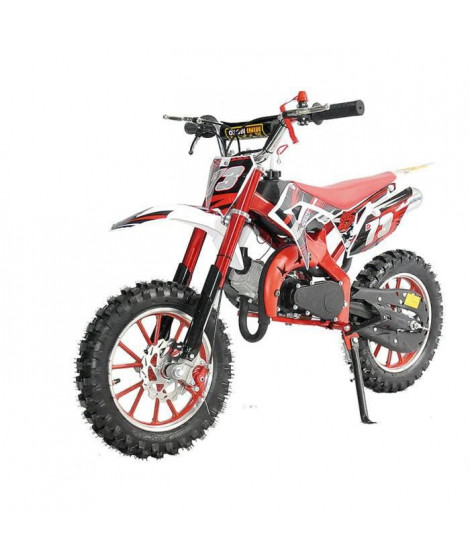 PRORIDER USA - Mini moto dirt - 50 cc - 2 temps - Enfant - Rouge