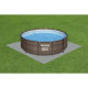 BESTWAY Lot de 9 Dalles de protection de sol mousse gris 50 x 50 cm ép 3,6mm (tapis de sol pour piscine hors sol ou spa gonfl…