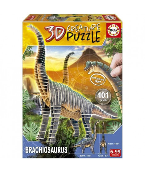 EDUCA - Brachiosaurus  3D Creature Puzzle