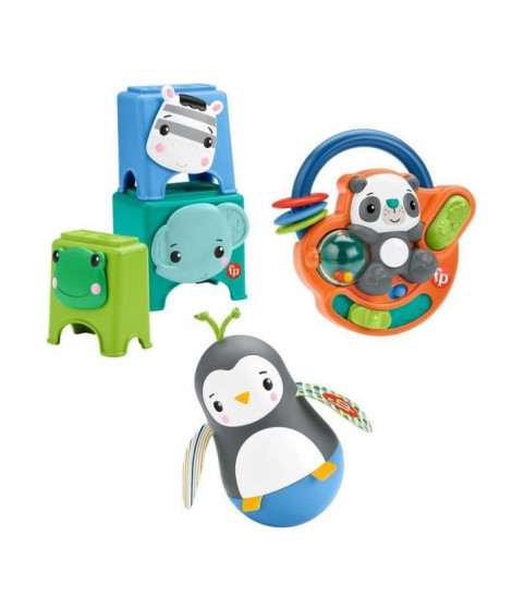 Fisher-Price - Coffret je découvre mes mains - Eveil Bébé - Des 6 mois