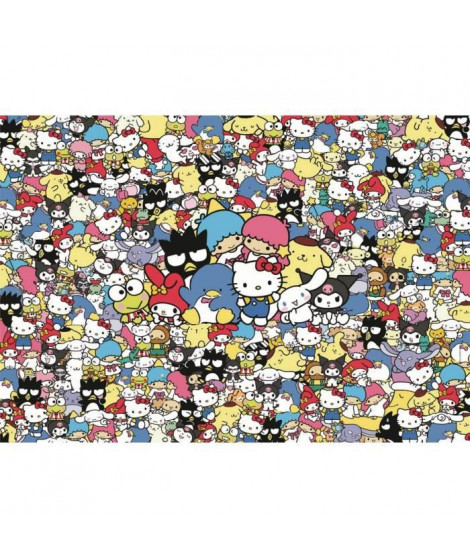 Puzzle Impossible 1000p H.Kitty - 39645 - 69 x 50 cm - Clementoni