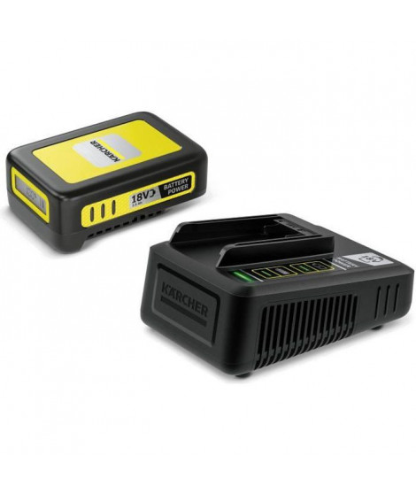 KARCHER Set batterie Power 18V / 2.5 Ah + chargeur