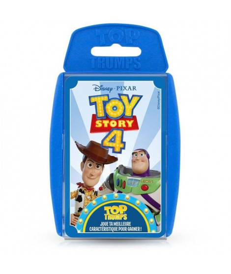 TOP TRUMPS - Toy Story 4 - Jeu de cartes - Version française