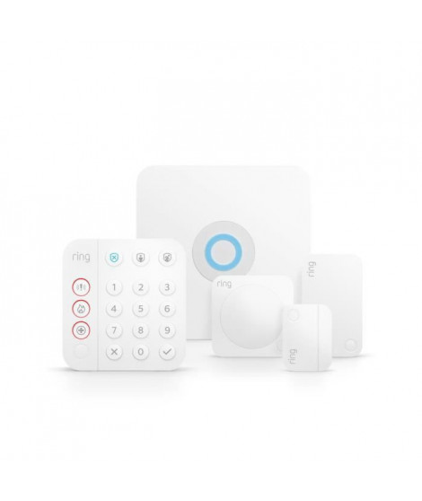 RING - Kit de sécurité Ring Alarm - Alarm 5 Piece Kit (2nd Gen) - HB