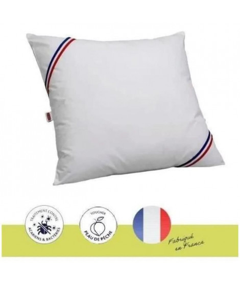 Oreiller - L'ANTI-ACARIENS - Aux actifs 100% végétaux - 60 x 60 cm - Polyester et fibre Volupt'air - DODO