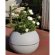 RIVIERA -  pot de fleurs Boule -  D50 - stone