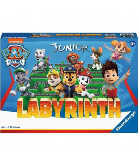 PAT'PATROUILLE Labyrinthe Jr - Ravensburger - Jeu de société enfants - Chasse au trésor dans un labyrinthe en mouvement - Des…