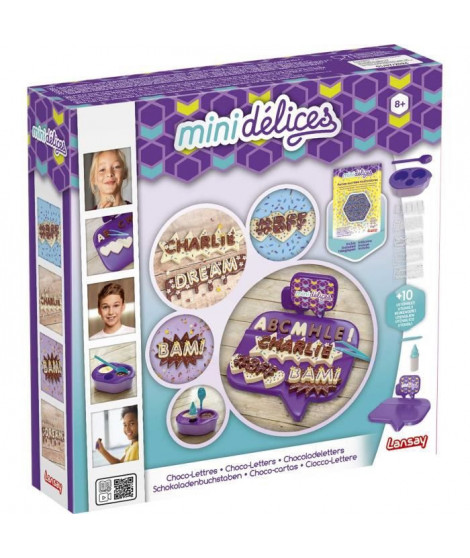 Mini Délices - Choco Lettres - Activités Artistiques - Cuisine Créative - Des 8 ans - Lansay