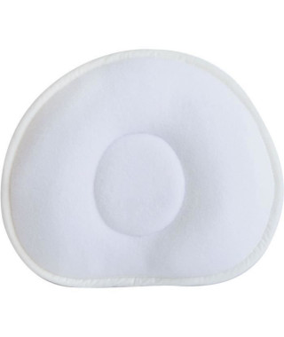 DOMIVA Coussin de tete Balloon Comfort - 100% Polyester - Antidérapant - Blanc - 19 x 22 cm