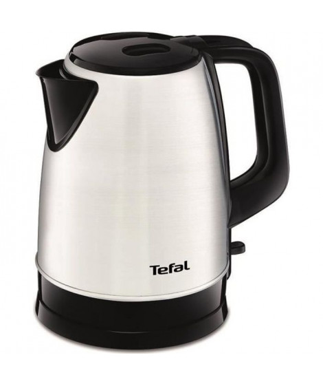 TEFAL KI150D10 Dialog Bouilloire sans fil inox, 1,7 L, Résistance cachée, Filtre anticalcaire, Base pivotante 360°- Inox