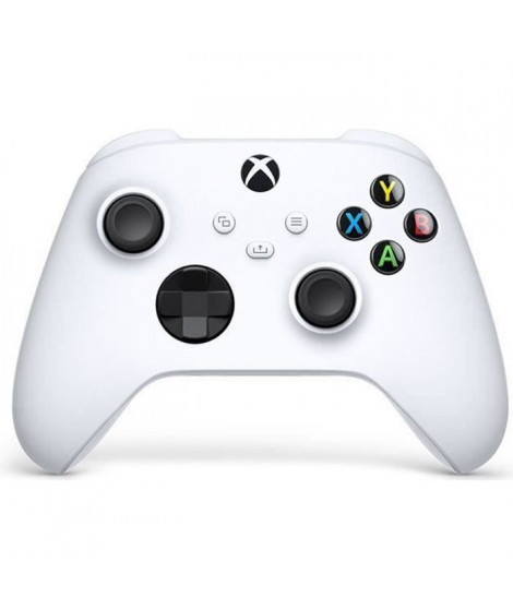 Manette Xbox Series sans fil nouvelle génération  Robot White  Blanc  Xbox Series / Xbox One / PC Windows 10 / Android / iOS