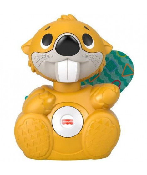 Fisher-Price - Linkimals Hector le Castor - Jouet d'éveil - Des 9 mois