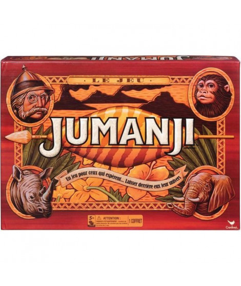 JUMANJI - Jeu de plateau - édition rétro