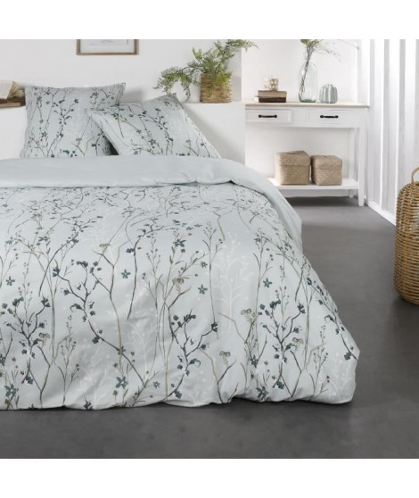 Parure de lit - Sunhine 7.49 - 240 x 260 cm - 100% coton - Imprimé floral - TODAY