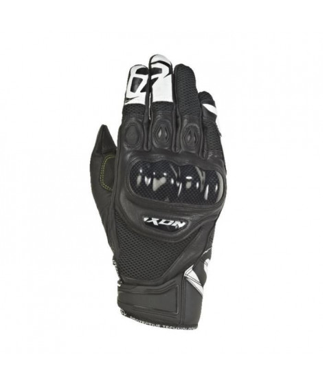 IXON RS Recon Air Gants moto - Noir et Blanc - Taille S