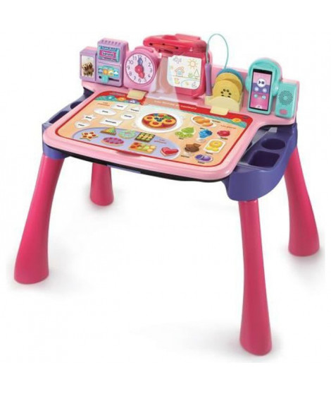 VTECH - Magi Bureau Interactif 5 en 1 - Rose