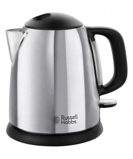 RUSSELL HOBBS 24990-70 - Bouilloire compacte Victory - 1L - 2200 W - Acier brillant