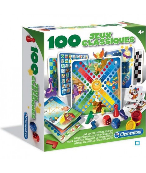 Clementoni - 100 jeux classiques