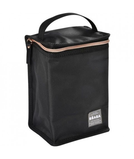 BEABA Pochette repas isotherme black/rose gold