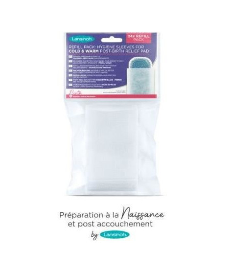 LANSINOH Recharges pour serviette post-accouchement apaisante 24pcs