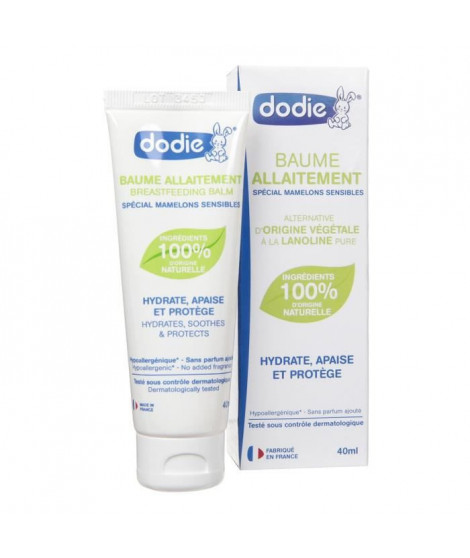 Dodie Hygiene & Soin Crevasses Lanoline Végétale 40ml