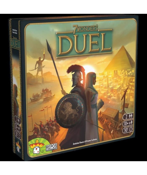 Repos Production | 7 Wonders : Duel | Unbox Now| Jeu de société | a partir de 10 ans | 2 joueurs | 30 minutes