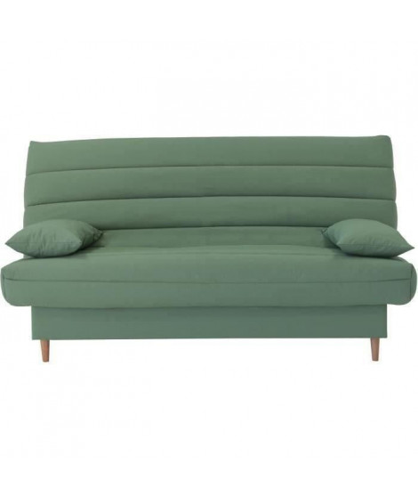 Banquette clic clac 3 places - tissu Green bay - Style contemporain - L 190 x P