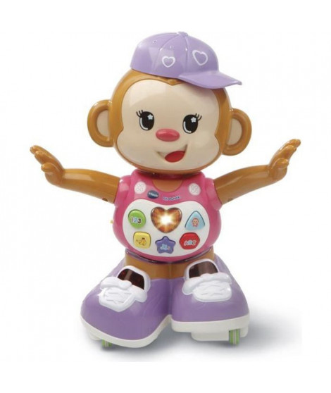 VTECH BABY - Titi Ouistiti Rose - Petit Singe Interactif