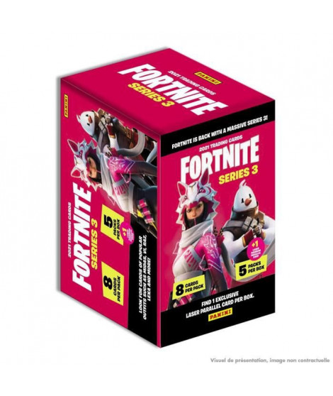 PANINI - Fortnite Serie 3 Trading Cards - Boite De 18 Pochettes