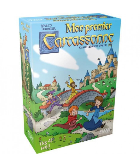 Mon Premier Carcassonne (nouvelle édition) - Asmodee - Jeu de société - Jeu enfant