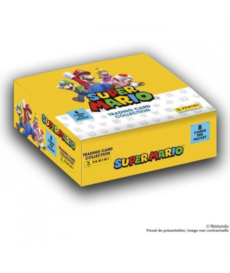 PANINI - Super Mario Trading Cards - Boite De 18 Pochettes