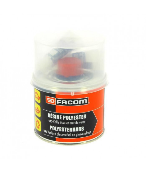 FACOM Résine polyester - Collage - Avec durciceur - 500 g