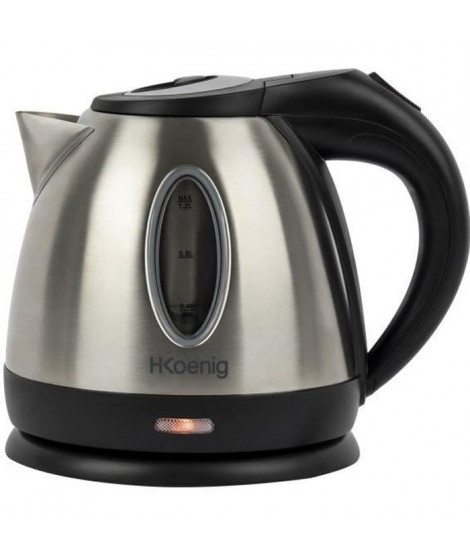 H.KoeNIG BO12 - Bouilloire électrique 1,2 L - Inox