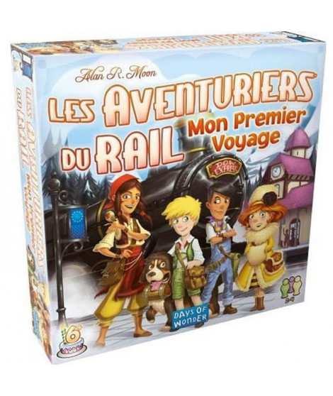 LES AVENTURIERS DU RAIL Mon Premier Voyage - Jeu de société