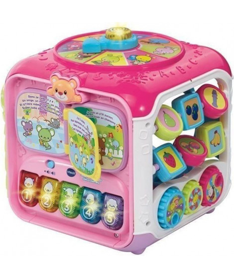 VTECH BABY - Super Cube Des Découvertes Rose