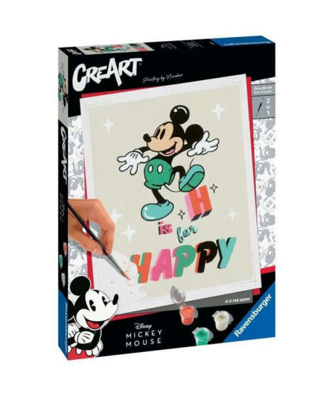 DISNEY MICKEY MOUSE - CreArt - grand - H is for Happy - Ravensburger