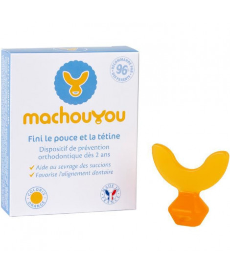 Machouyou Dispositif 1eres dents couleur - Orange