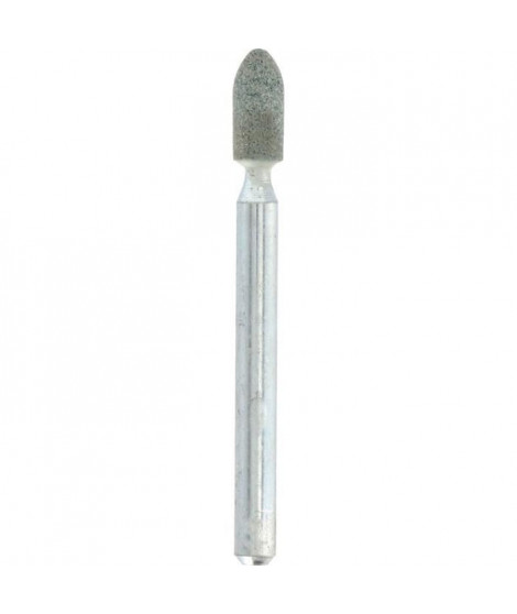 Lot de 3 Meules DREMEL 83322 (Pour Rectifier/Meuler, En Carbure de Silicium, Ø 3.2mm, Forme Conique Arrondi)