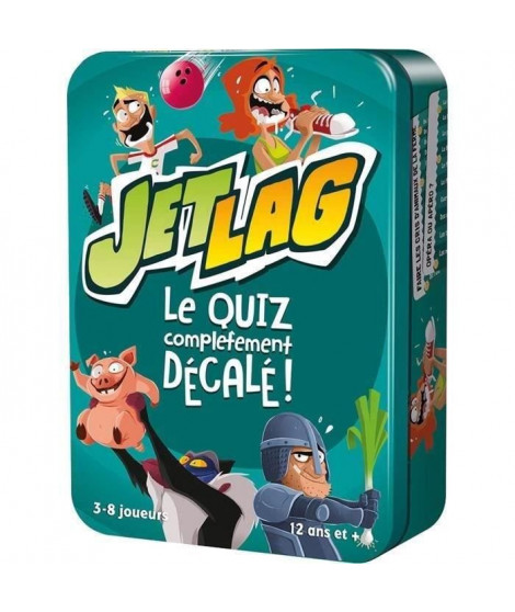 Cocktail Games | Jet Lag | Jeu de société | a partir de 12 ans | 3 a 8 joueurs | 20 minutes