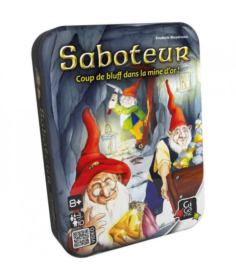 Saboteur - GIGAMIC - Jeu de société, cartes, bluff