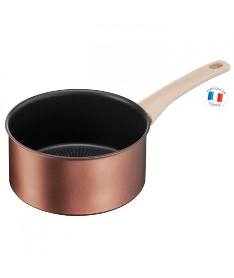 TEFAL G2542802 Casserole 16 cm (1,5L) ECO-RESPECT - antiadhésive - Tous feux dont induction - Fabriqué en France