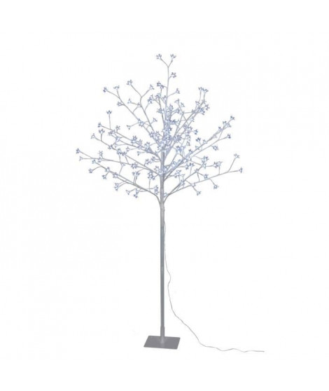 Arbre de Noël Cerisier 180 LED hauteur 150 cm blanc