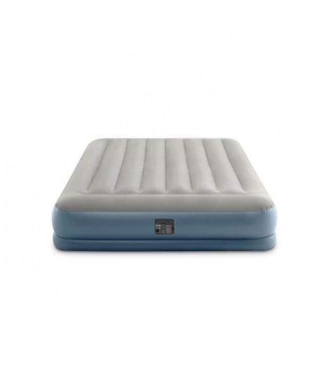 INTEX Matelas gonflable 152 x 203 - 30 cm - Fermeté réglable - MID RISE