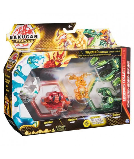 Bakugan - Coffret de Collection Légende - Saison 5 - Coffret Inédit - Des 6 ans - Modele aléatoire