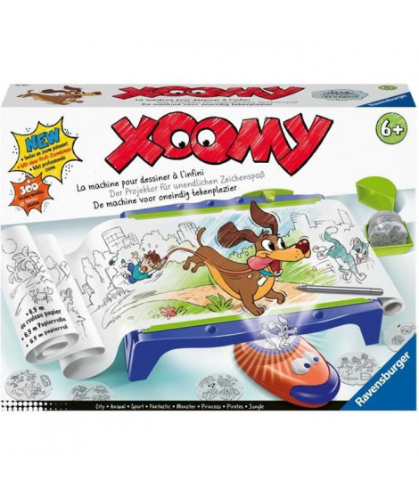 Xoomy maxi avec rouleau - Ravensburger - Loisirs créatifs - Atelier  a dessins - Coffret maxi format - Des 6 ans