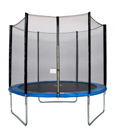 Trampoline Ø 250 cm MAXI ECO - Bleu - KANGUI - Avec Filet