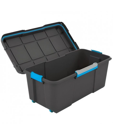 KIS | SCUBA BOX 80 L, Rangement, Noir, 78 x 39,5 x 35 cm