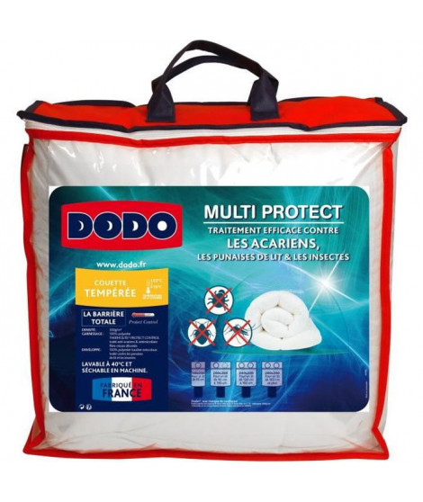 DODO Couette tempérée MULTIPROTECT - 200 x 200 cm