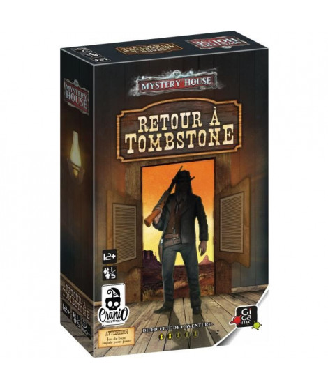 Mystery house 3 - Retour a Tombstone - Jeux de société - GIGAMIC